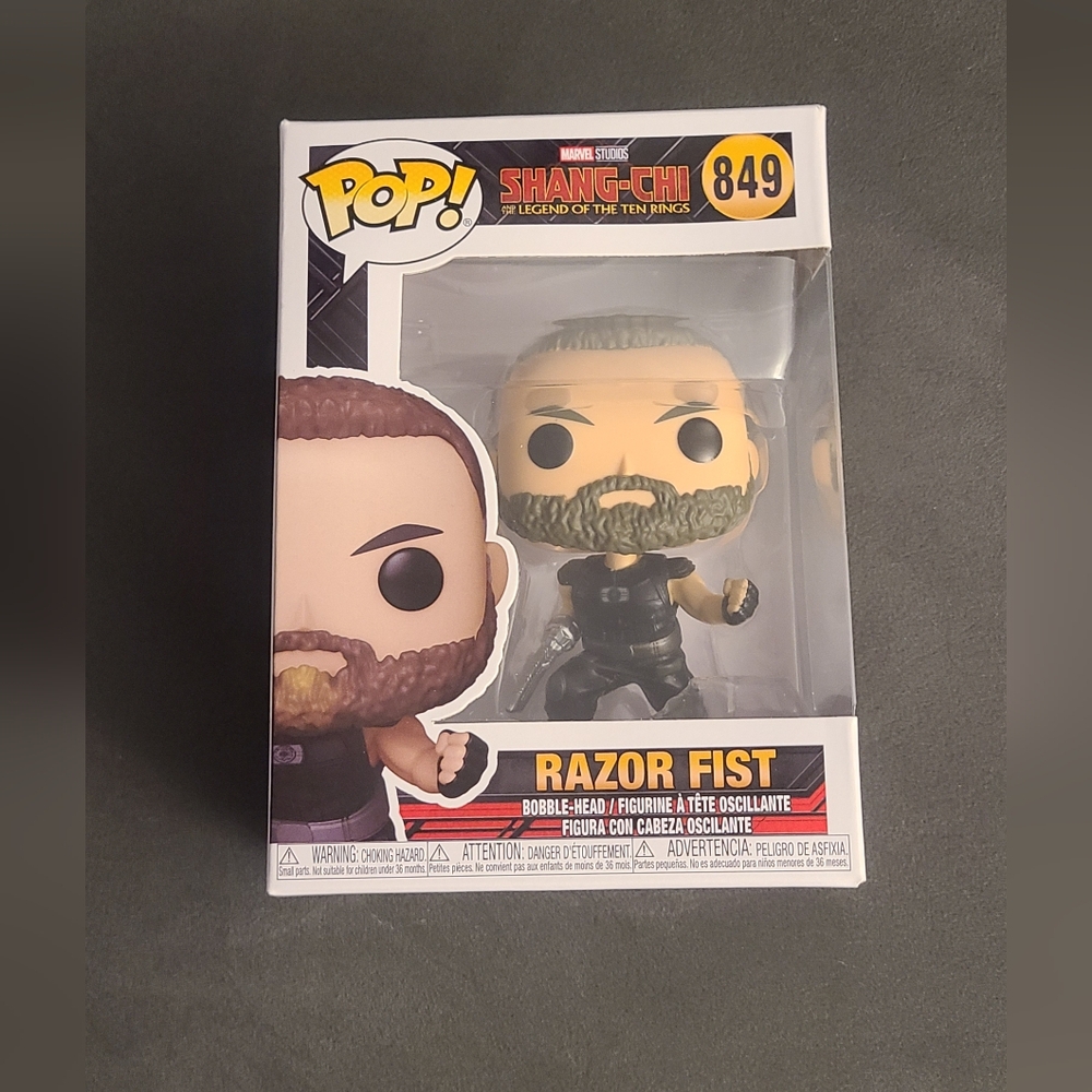 #849 Razor Fist Funko Pop! Movies Marvel Shang-Chi Vinyl figure